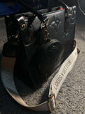 Black Leather Purse